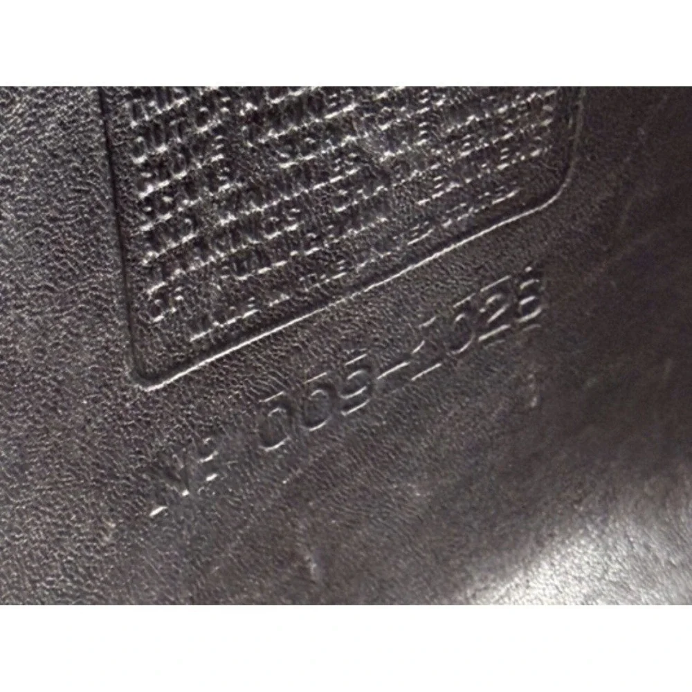 Coach Vintage Nottingham British Binocular Crossbody Bag Black Leather USA